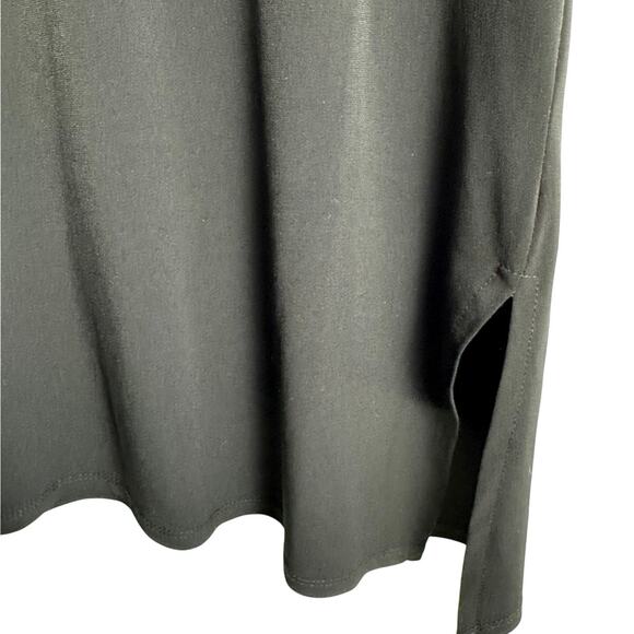 Clara Sun Woo Tank Top Asymmetrical Hem Black Small - Picture 3 of 7